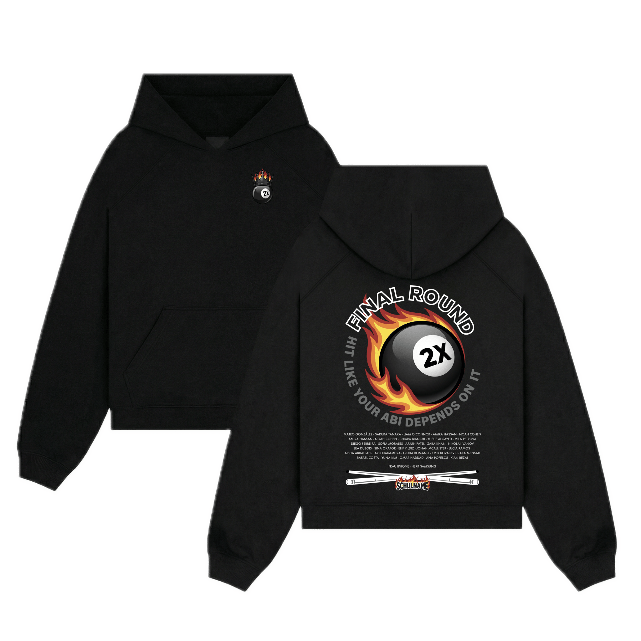 Abi - Fire Final Round 46 - Abschlussklamotten.de