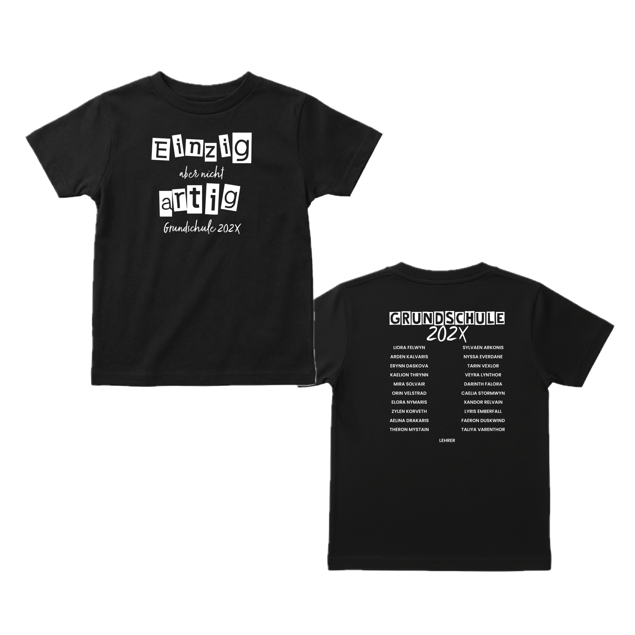 Einzig, aber nicht artig 5 - Abschlussklamotten.de