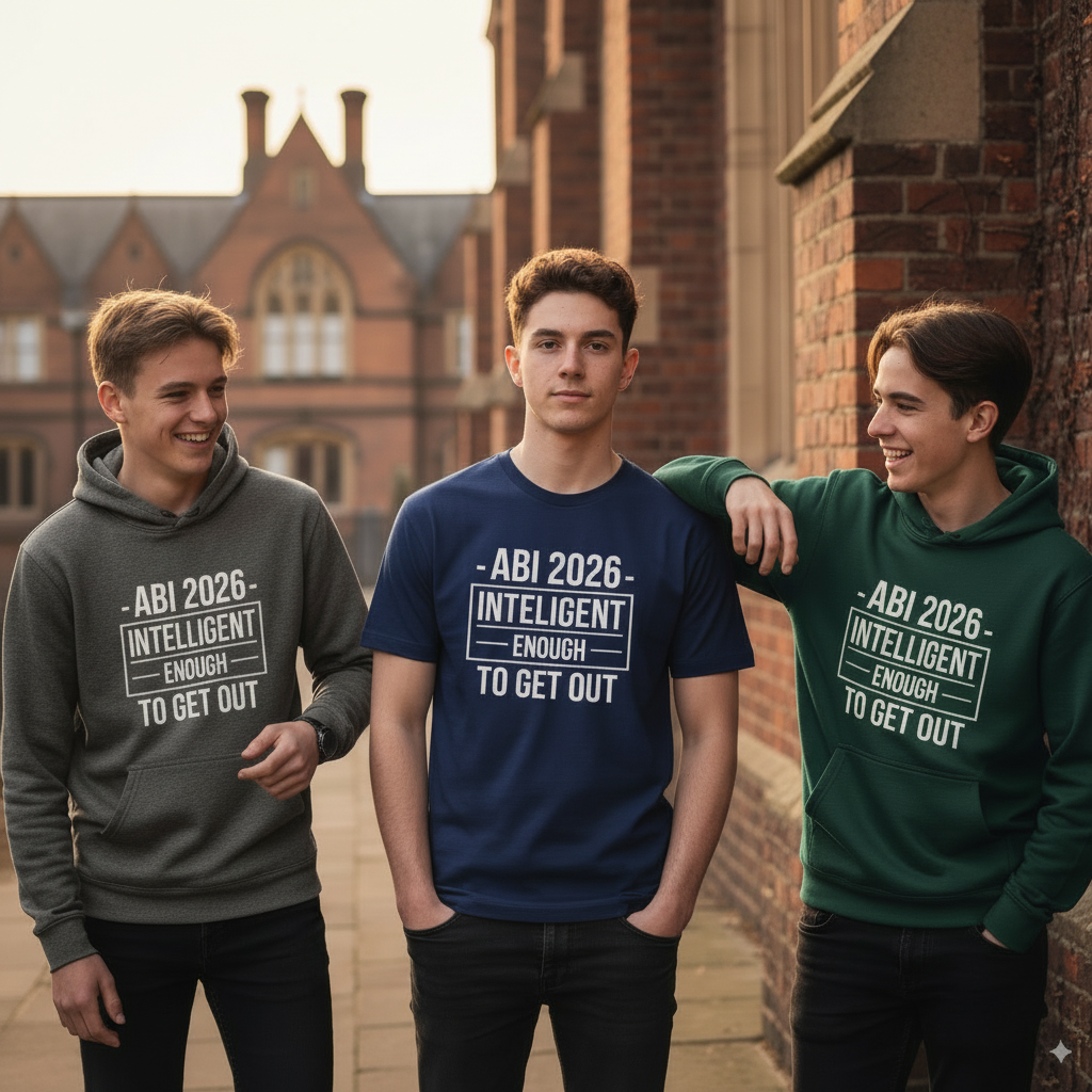 Abschlussshirt T-Shirt | Personalisiert mit Eurem Motto