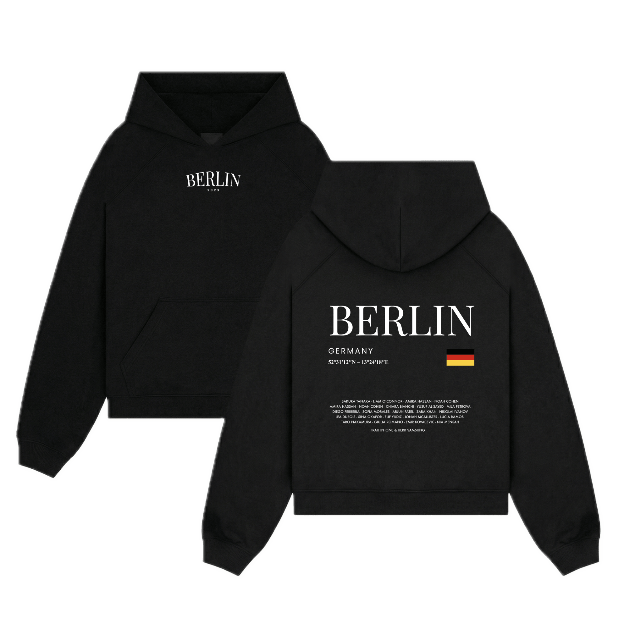 Klassenfahrt - Berlin Koordinaten 12 - Abschlussklamotten.de