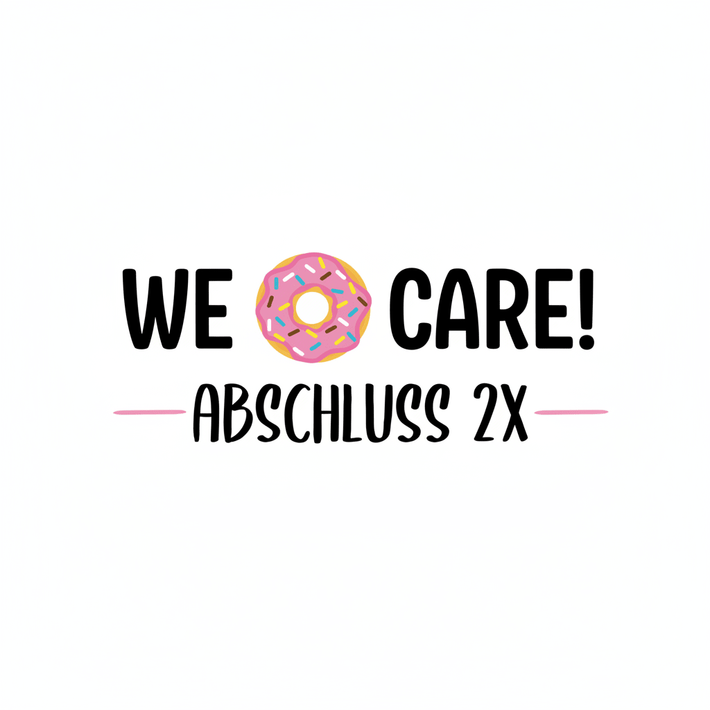 WE CARE - Abschlussklamotten.de