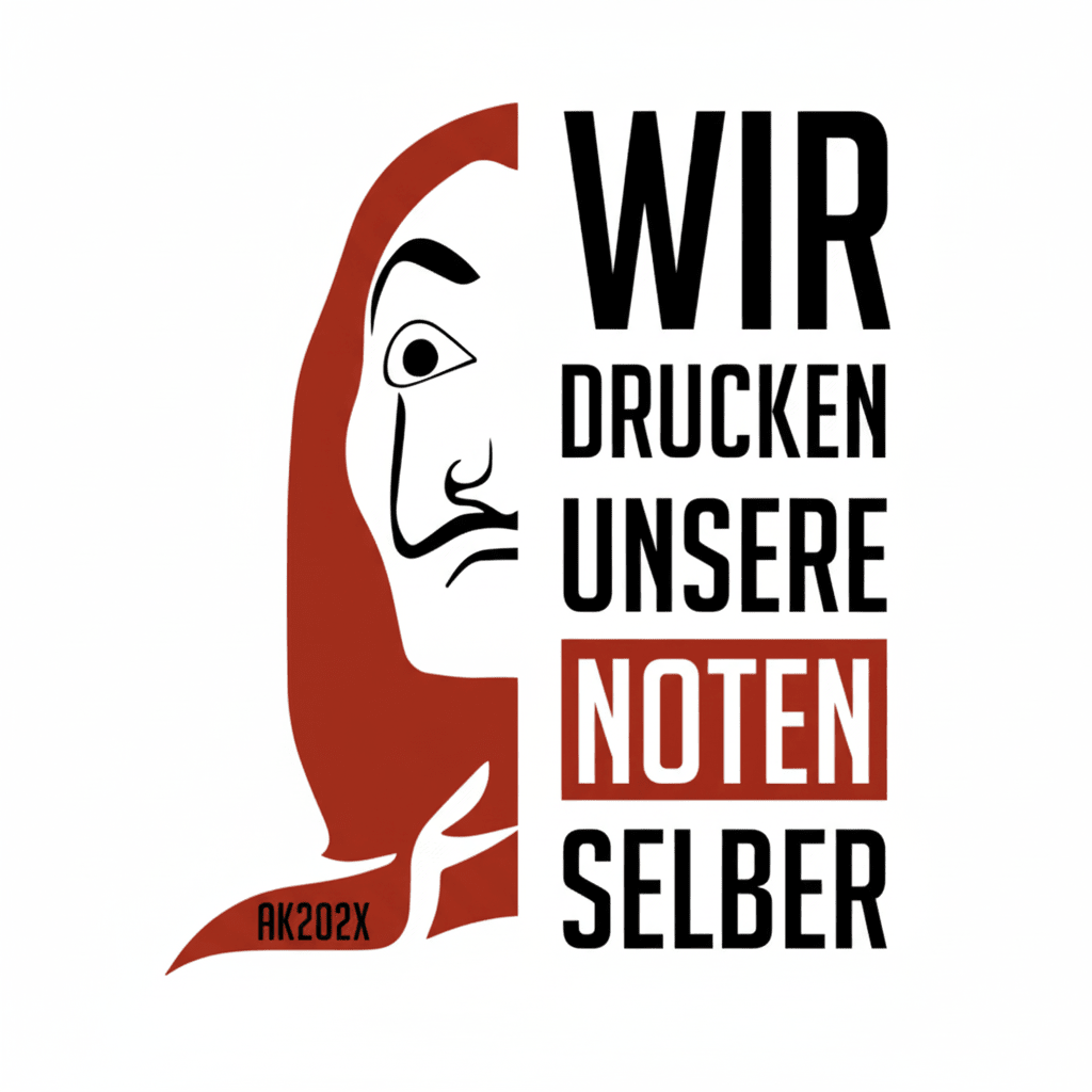 Wir drucken unsere noten selber - Abschlussklamotten.de