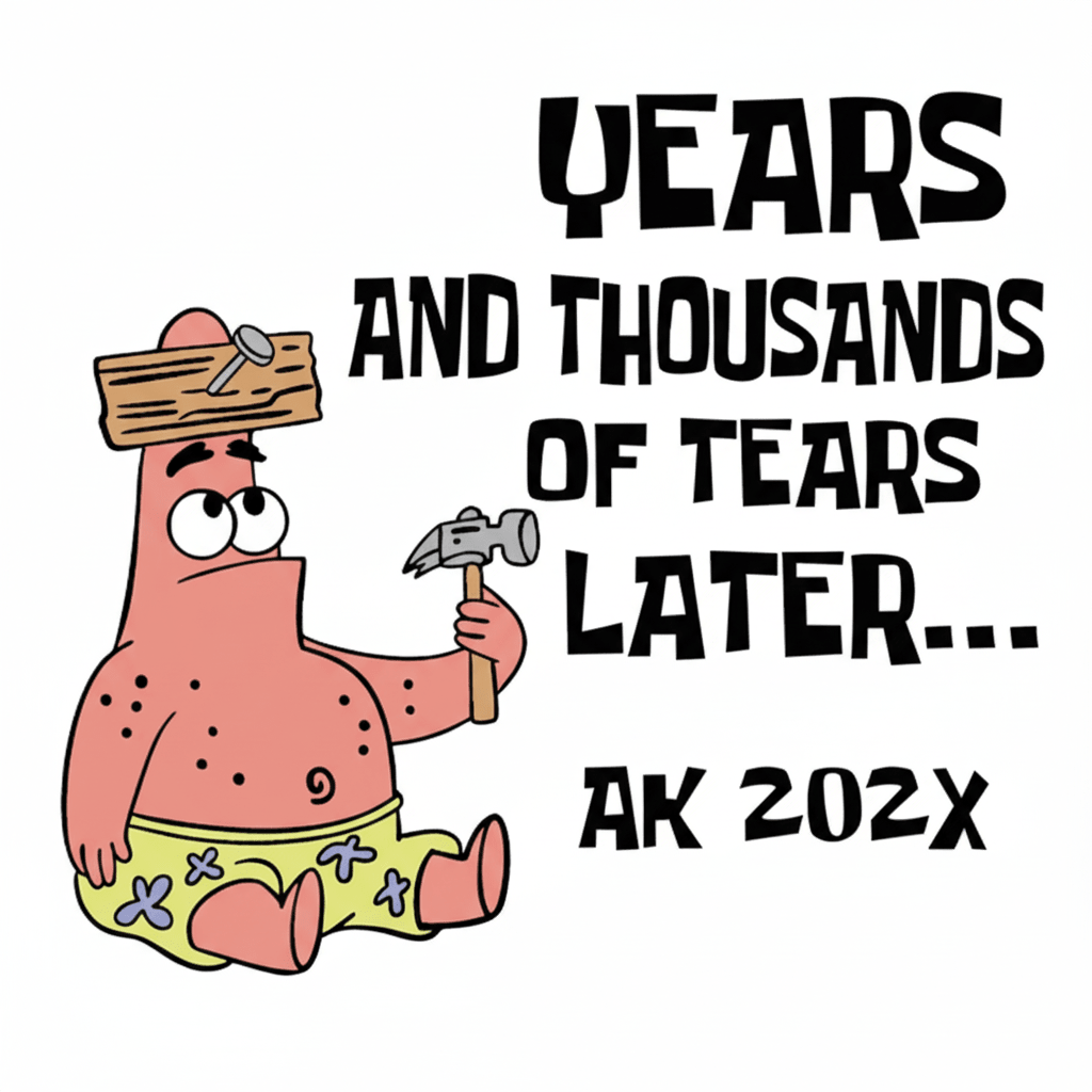 Years and Thousands of Tears Later Patrick - Abschlussklamotten.de
