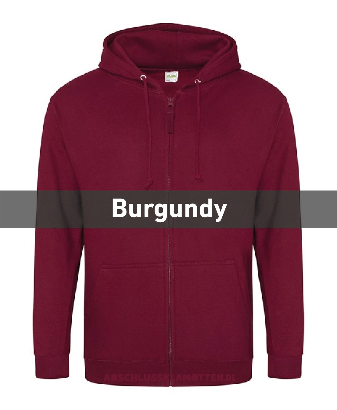 Bio Zip Hoodie - Abschlussklamotten.de