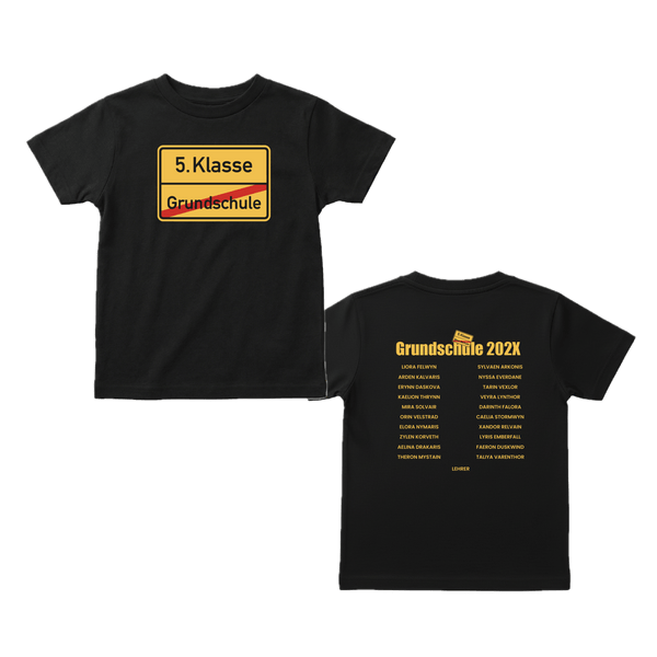 5. Klasse Schild #10