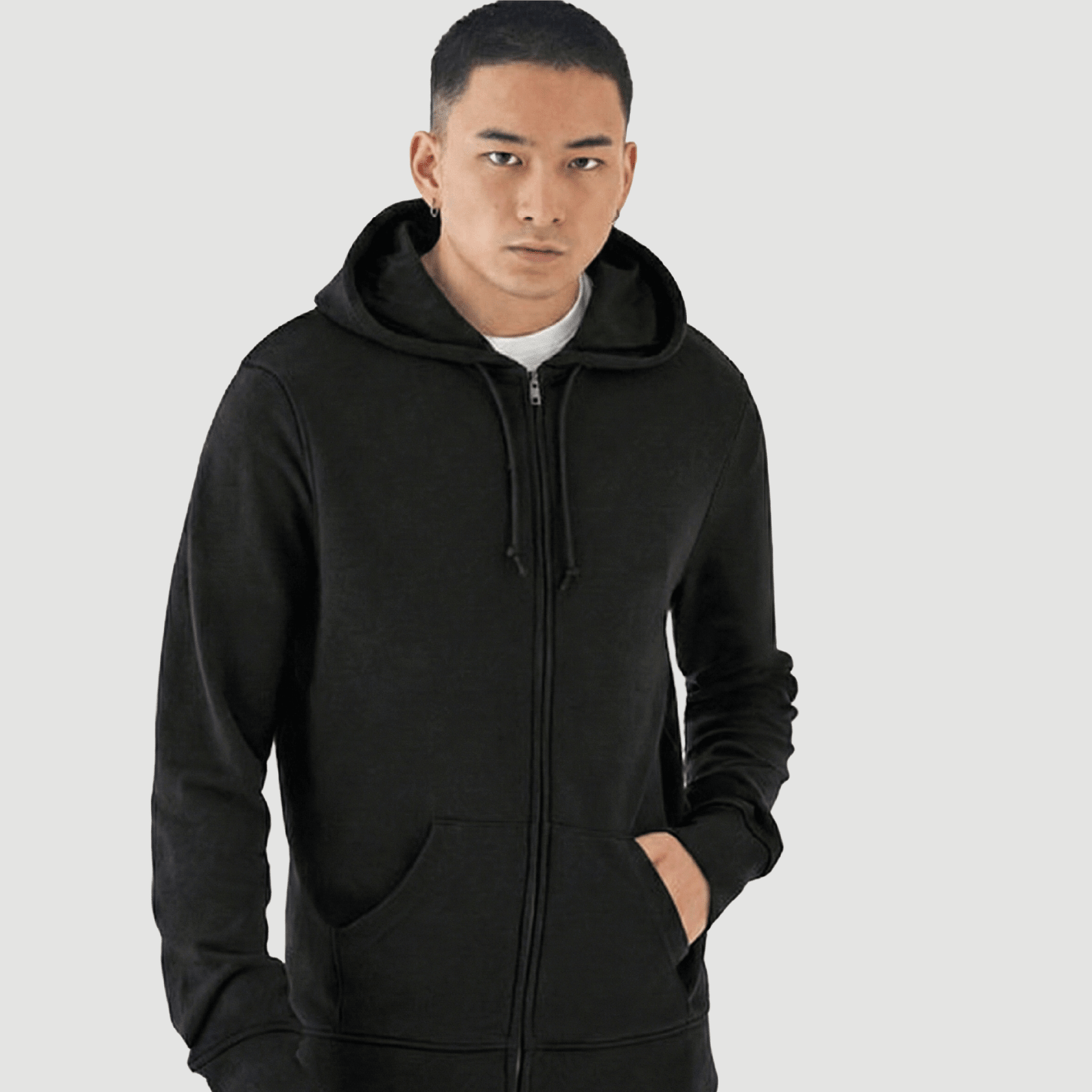 Bio Zip Hoodie - Abschlussklamotten.de