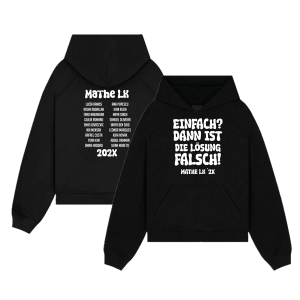 Mathe LK - Einfach.Dann ist die Lösung falsch #10