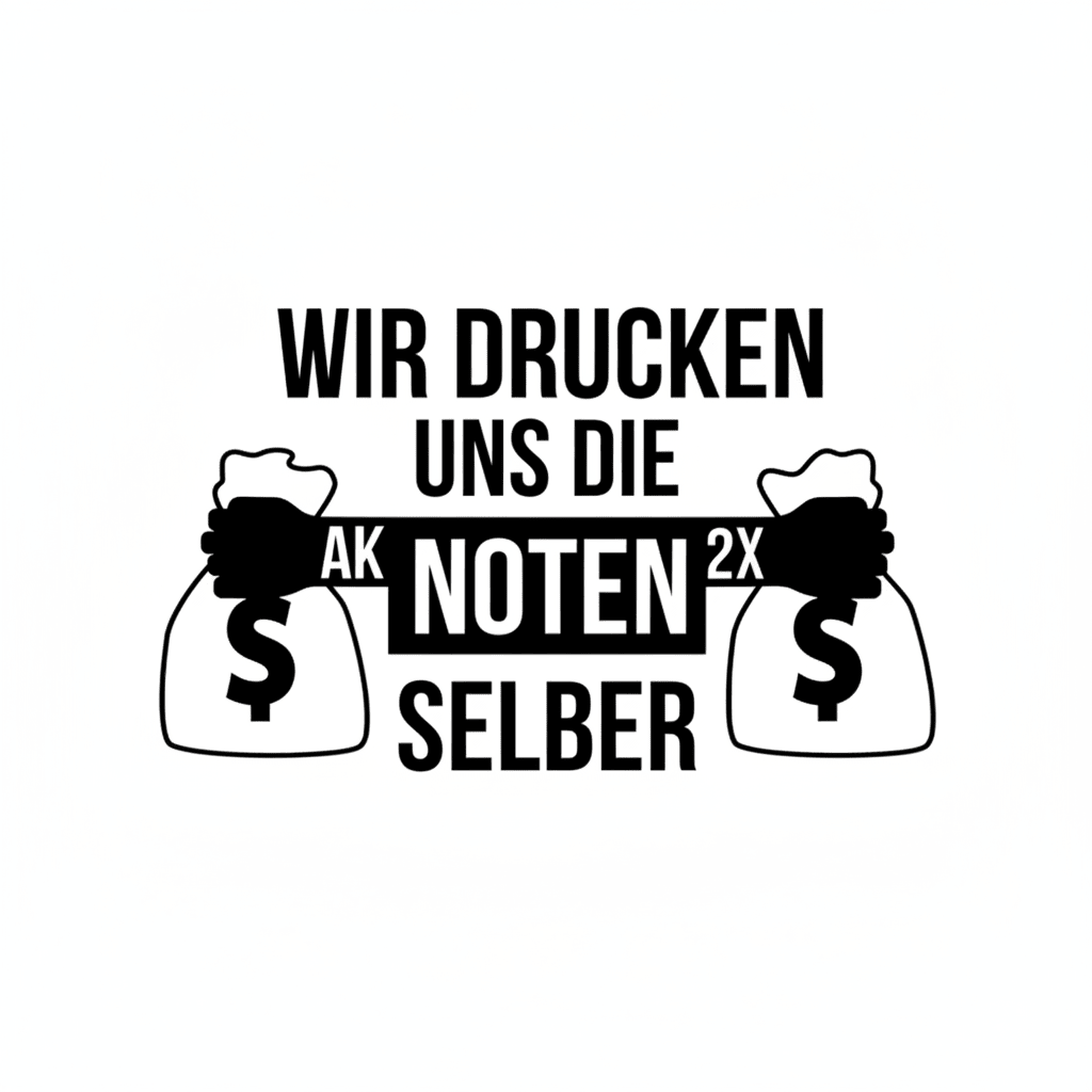 Wir drucken uns die Noten selber 2 - Abschlussklamotten.de